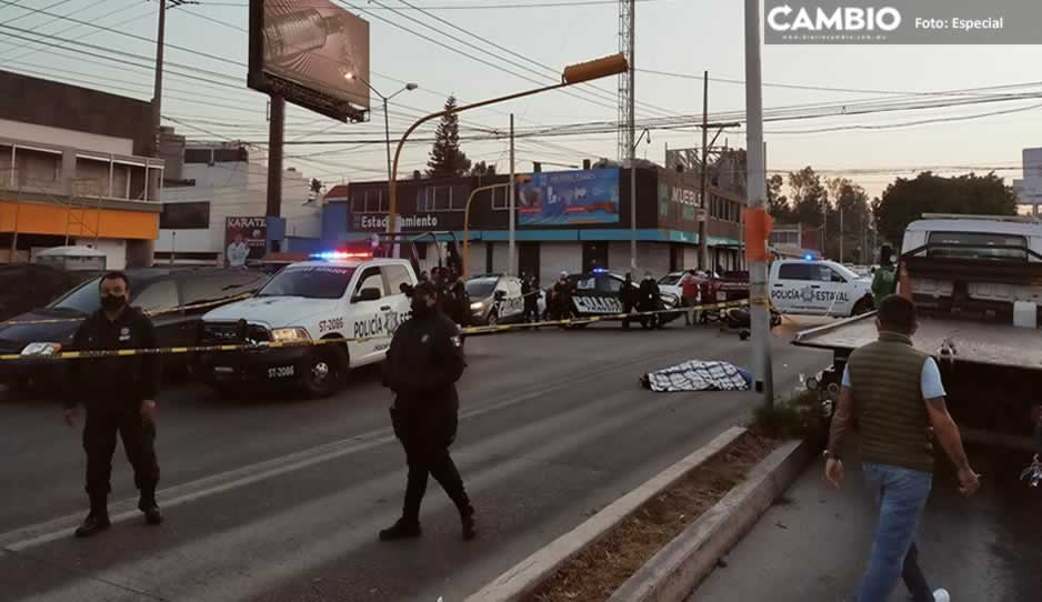 Muere motociclista tras impactarse vs un auto en Prados Agua Azul