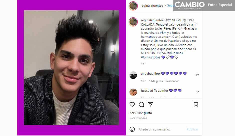 Acusan en redes al influencer poblano Javier Perich de abuso sexual