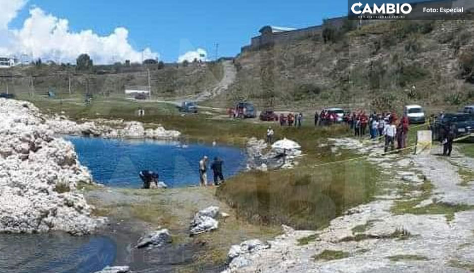 Domingo familiar termina en tragedia; padres y su hijito mueren ahogados en la Laguna de Alchichica