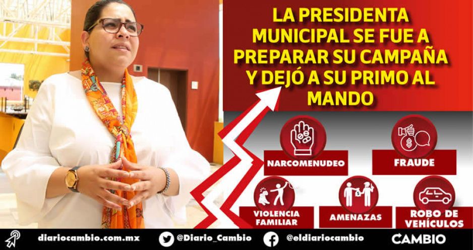 Xicotepec se hunde en la inseguridad mientras Lupe Vargas busca su reelección