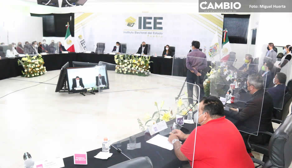 IEE firmó 27 convenios para coadyuvar a municipios por elecciones de ediles auxiliares