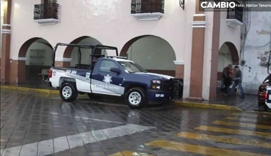 Zafarrancho en seguridad pública de Huejotzingo deja cuatro policías golpeados y 13 detenidos