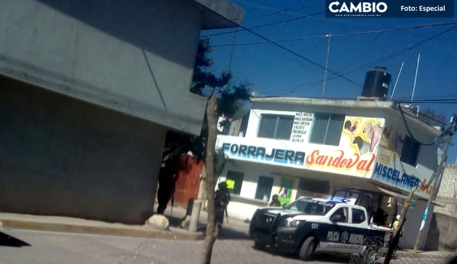 Asaltan con lujo de violencia a persona que iba a pagar recibos de CFE en Tlacotepec