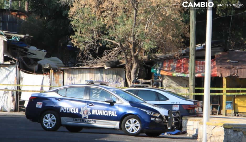 Puebla capital terrorífica: hallan cadáver con huellas de violencia detrás del mercado de Santa Anita