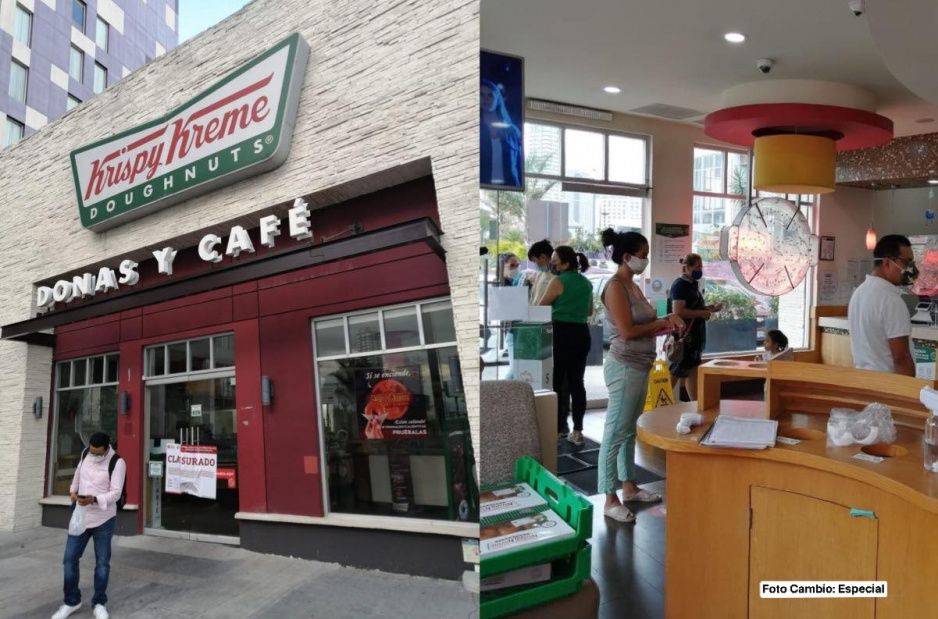 &iexcl;Adi&oacute;s donitas! Clausura Krispy Kreme de Palmas Plaza por superar aforo (FOTOS)