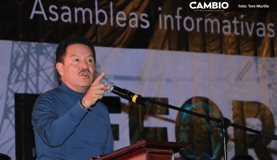 Queremos salvar y fortalecer a CFE: Nacho Mier durante Asamblea Informativa en Tehuacán (FOTOS Y VIDEO)