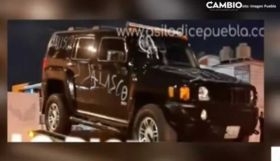 Detiene a ebrio que manejaba camioneta con insignias del Cártel en Chapulco