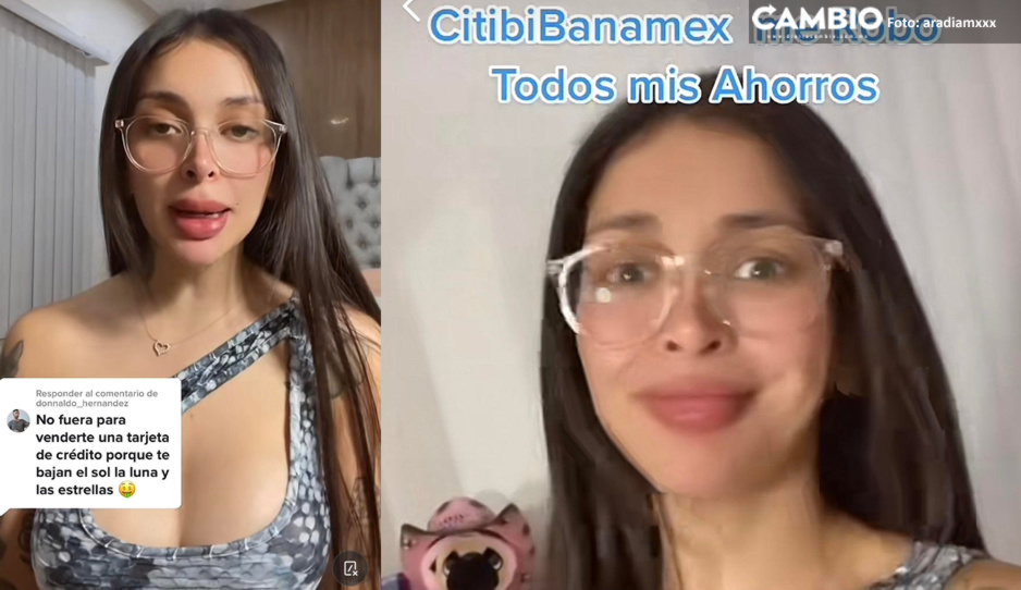 ¡La dejaron sin ahorros! Modelo de OnlyFans denuncia que le clonaron tarjeta Citibanamex (VIDEO)