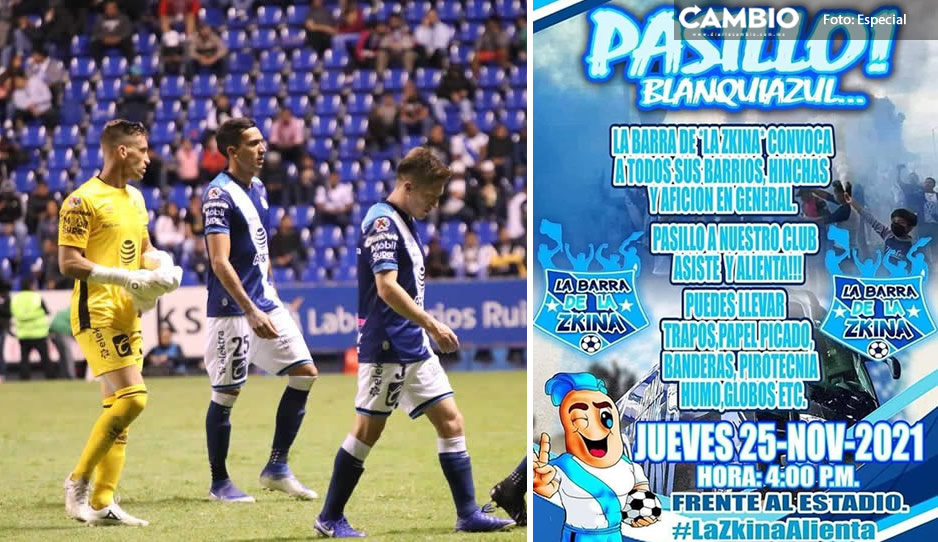Con playeras, confeti y serenata, aficionados recibirán HOY al Puebla en el Estadio Cuauhtémoc