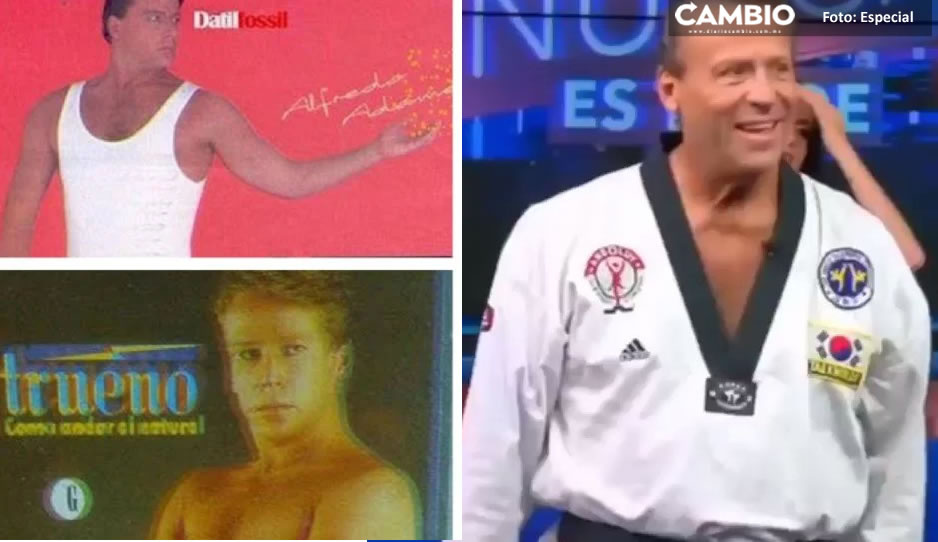 Alfredo Adame promocionaba ropa interior antes de ser karateca