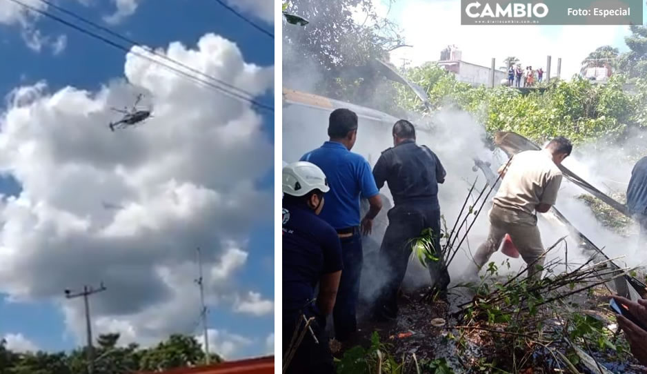 Helicopterazo de la Marina deja hay tres personas fallecidas en Tabasco (VIDEO)