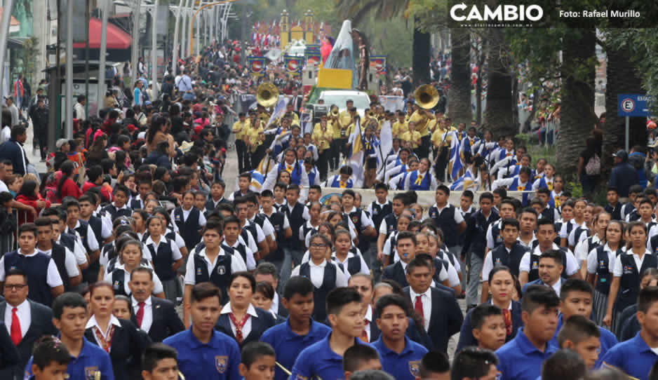 Este sábado regresa el desfile cívico militar del 20 de noviembre a Puebla