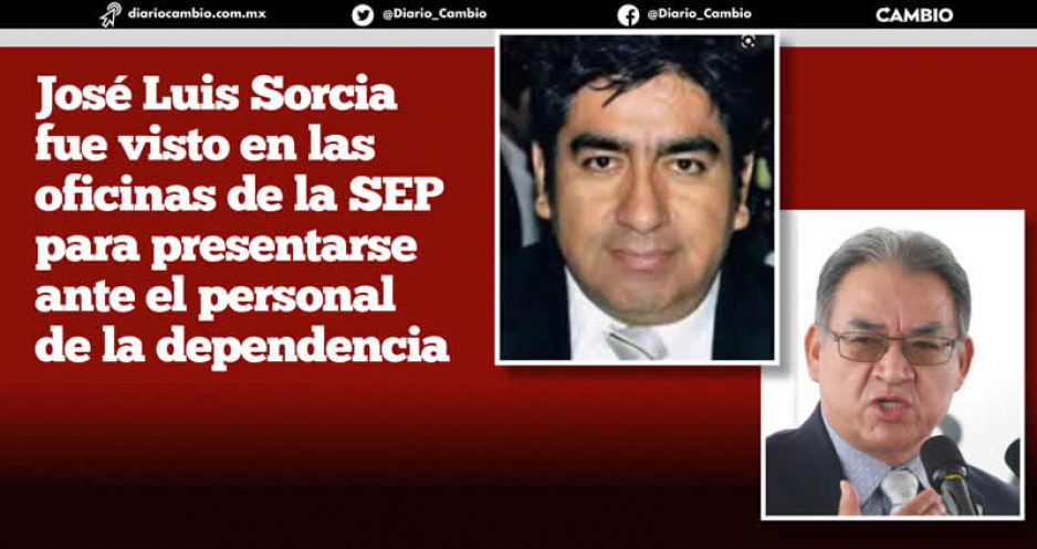 José Luis Sorcia se perfila para ser encargado de despacho en la SEP tras salida de Melitón