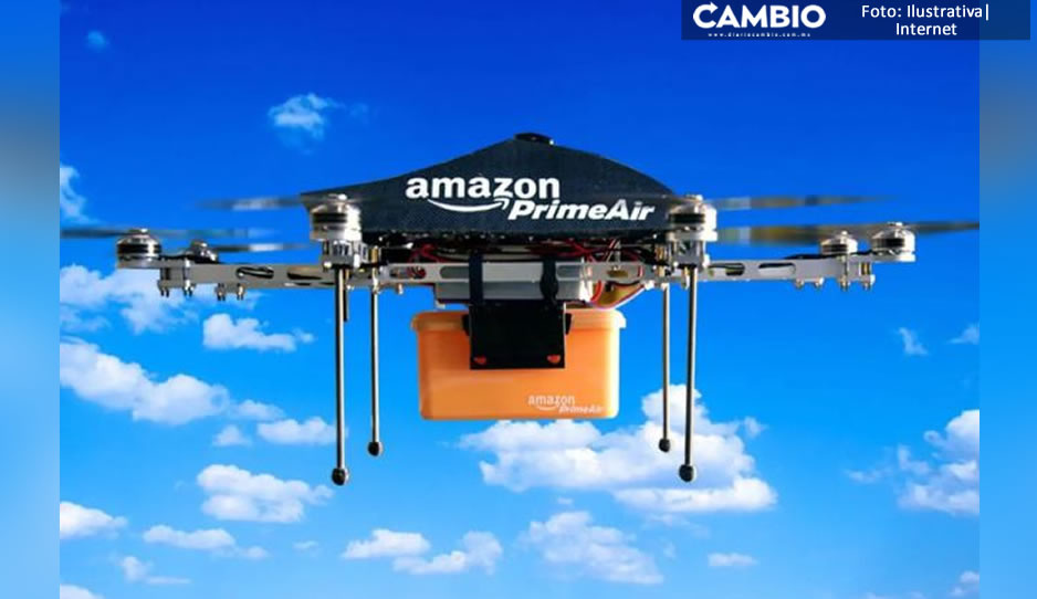 ¡El futuro llegó! Amazon podrá entregar paquetes en menos de una hora con uso de drones