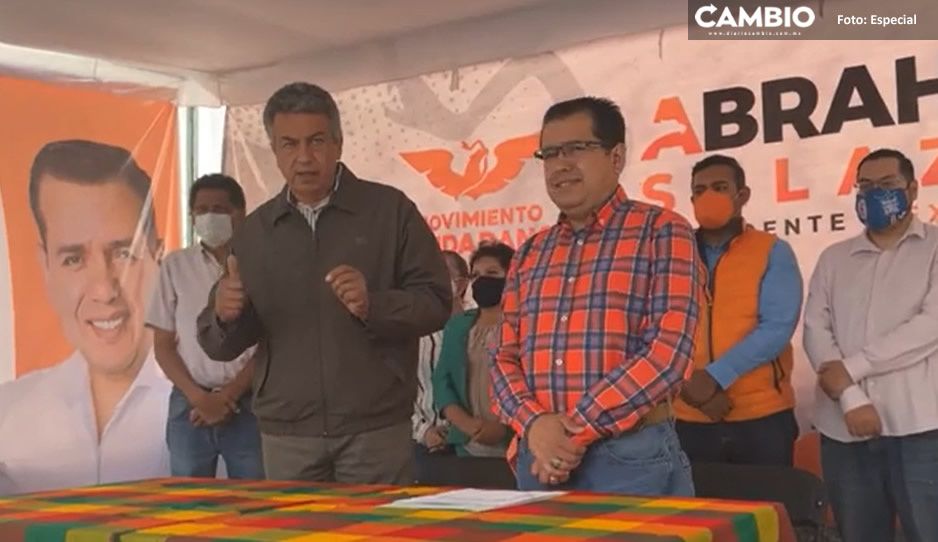 Abraham Salazar candidato de MC acusa recuento amañado, advierte impugnación en Texmelucan (VIDEO)
