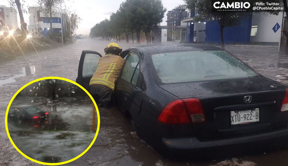 Inundaciones, explosiones y caída de árboles; el saldo de las fuertes lluvias en Puebla (VIDEO)