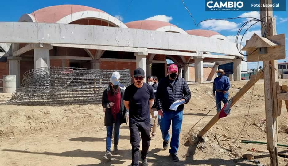 Titular de SEDATU supervisa el avance de obras en San Andrés Cholula 