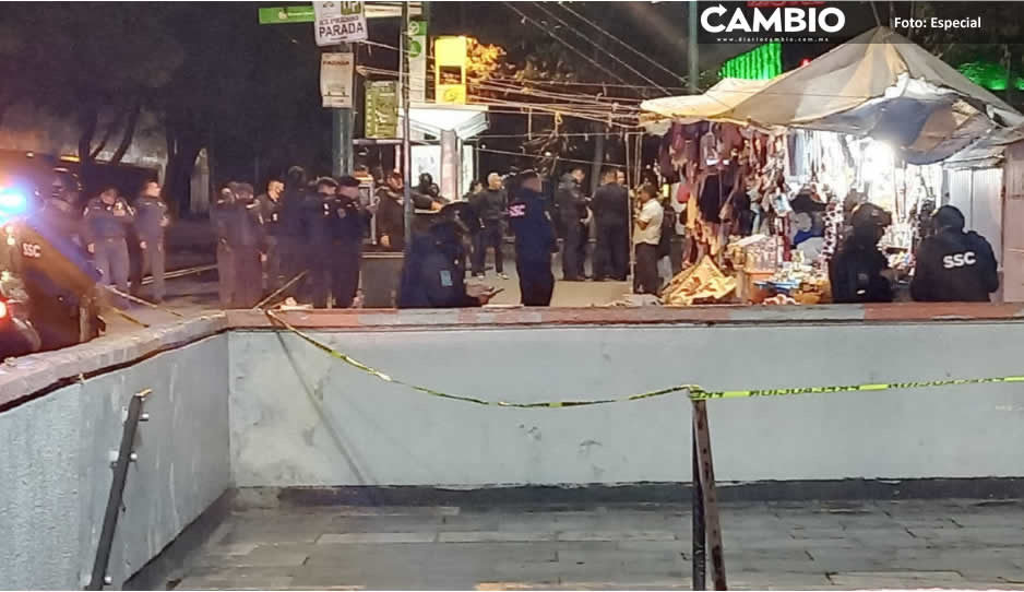 FUERTE VIDEO: Ejecutan a pareja de comerciantes enfrente del metro La Raza