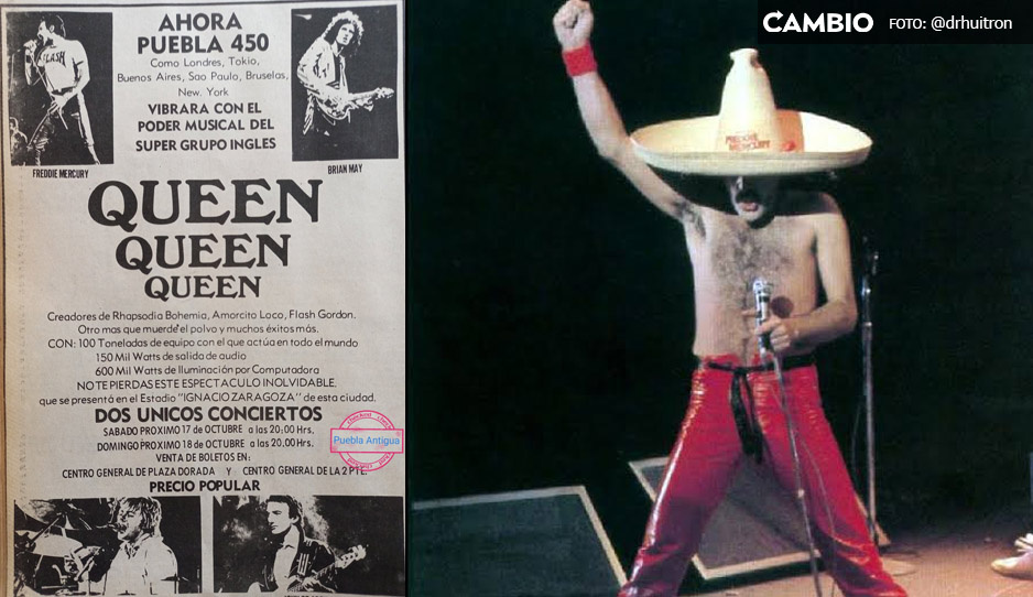 Esta es la verdadera historia del por qué no hay tantas FOTOS del concierto de Queen en Puebla