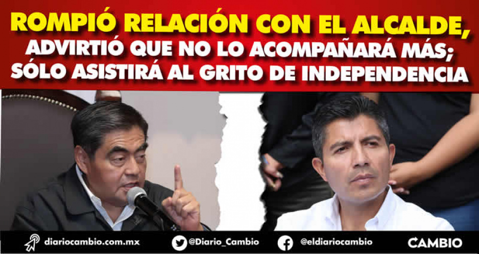 Barbosa rompe relación con Eduardo Rivera tras anunció de que arrancará su campaña   (VIDEO)