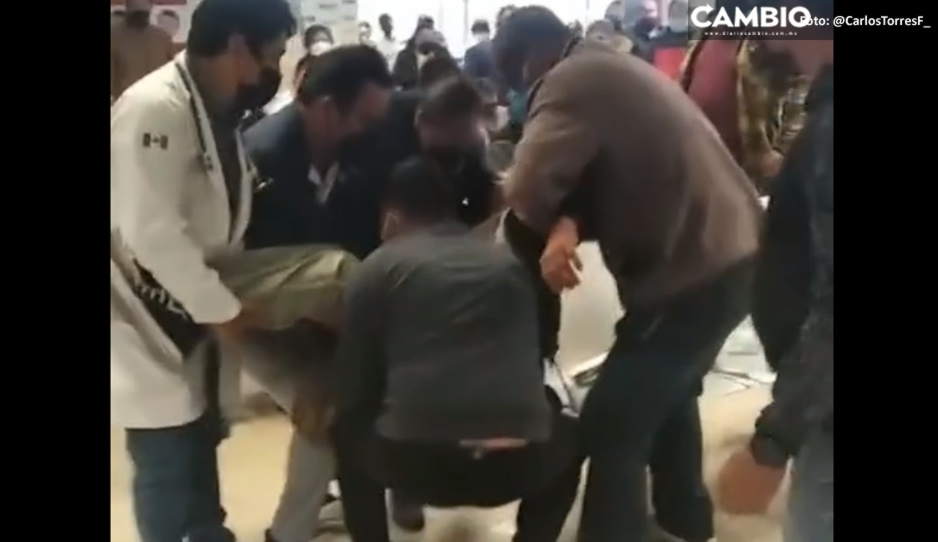 FUERTE VIDEO: No lo atendían y muere en la sala de espera del ISSSTE