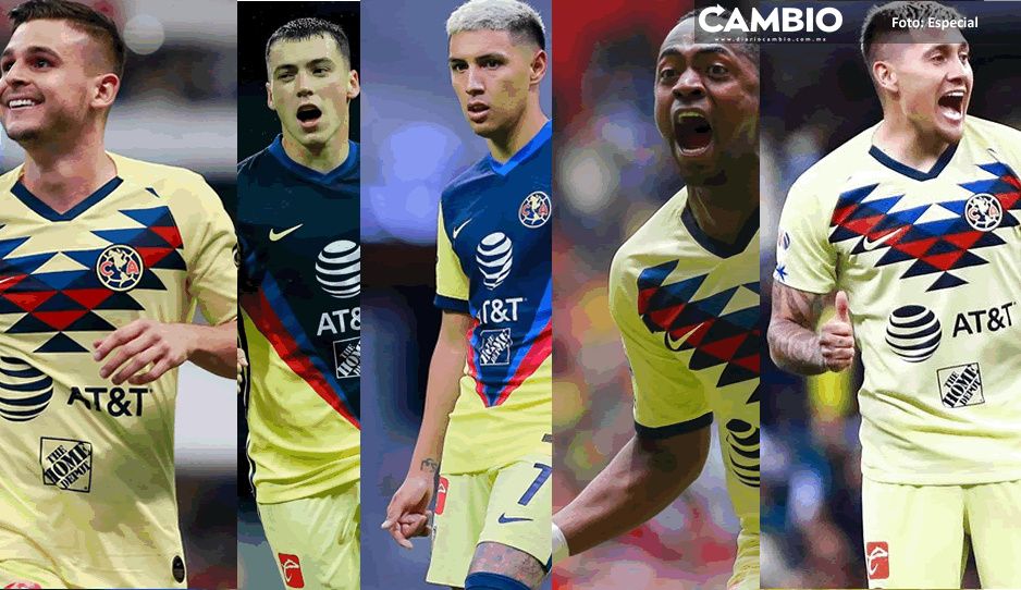 Estos son lo cinco jugadores del América que suenan para salir del equipo