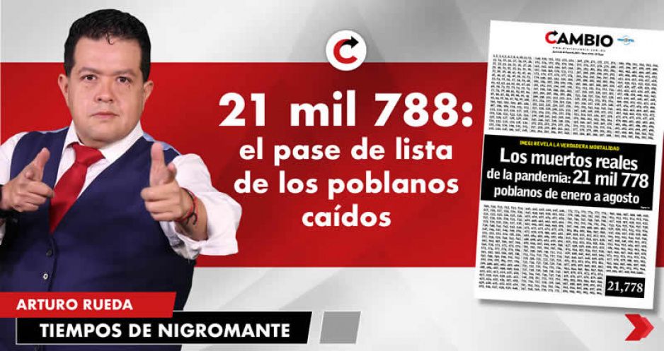 21 mil 788: el pase de lista de los poblanos caídos