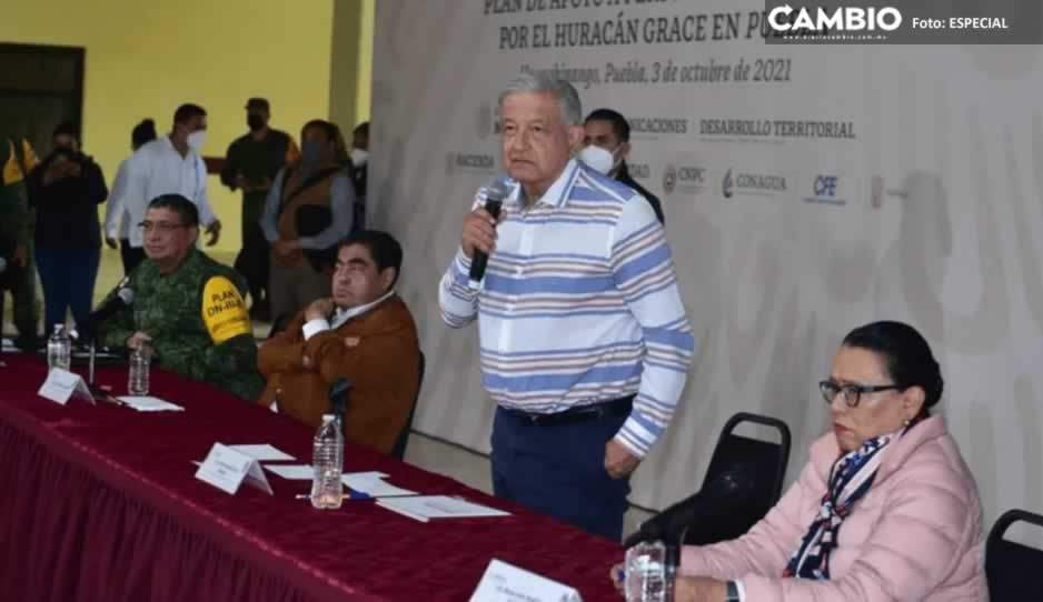 Legarán a Puebla 1.2 millones de vacunas antiCovid, anuncia AMLO