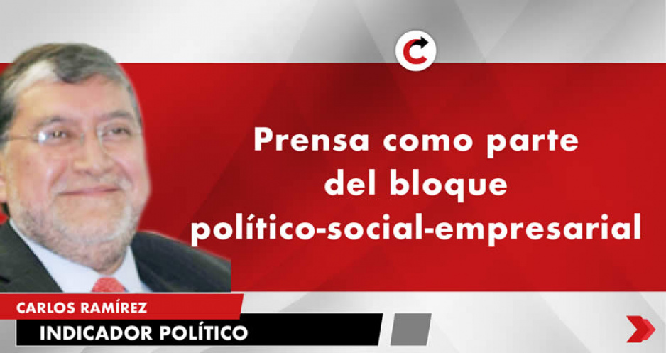 Prensa como parte del bloque político-social-empresarial