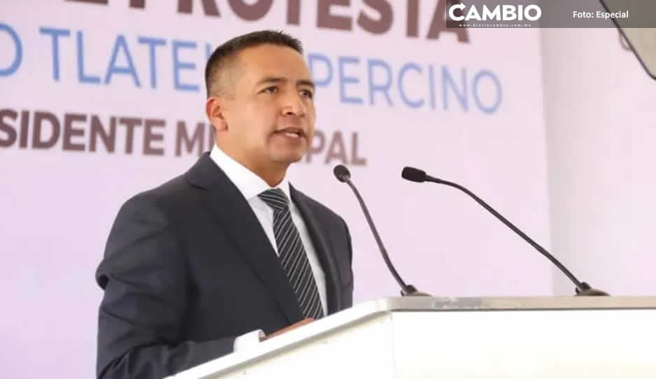 Edmundo Tlatehui destinará 110 millones de pesos para obra pública en San Andrés Cholula