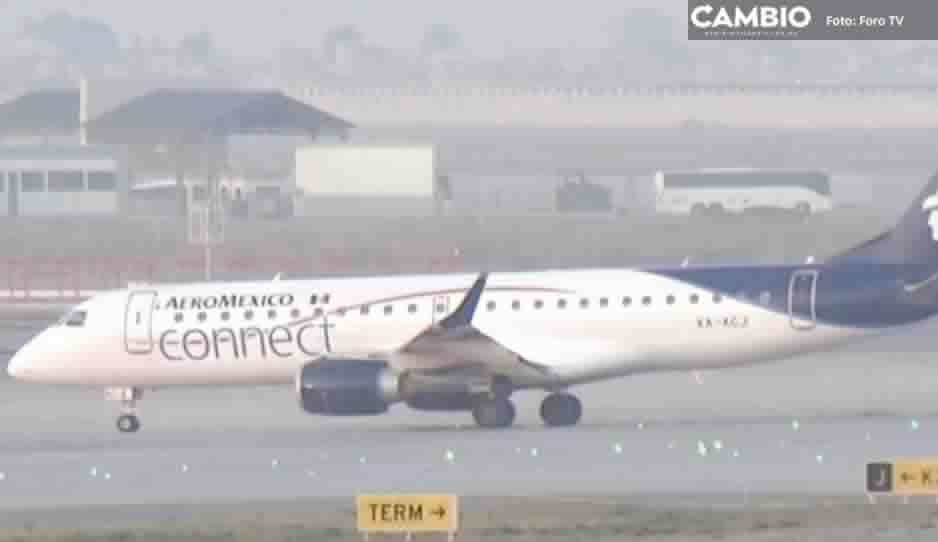 Sale primer vuelo comercial desde el AIFA a Villahermosa (FOTOS y VIDEO)
