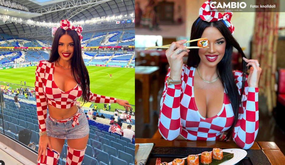 ¿Se burló? Así festejó la croata Ivana Knöll triunfo ante Japón (VIDEO)