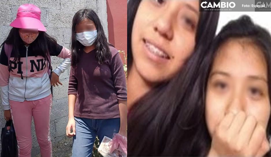 Las gemelas de Amozoc aprovecharon ir por tortillas para escapar de su mamá