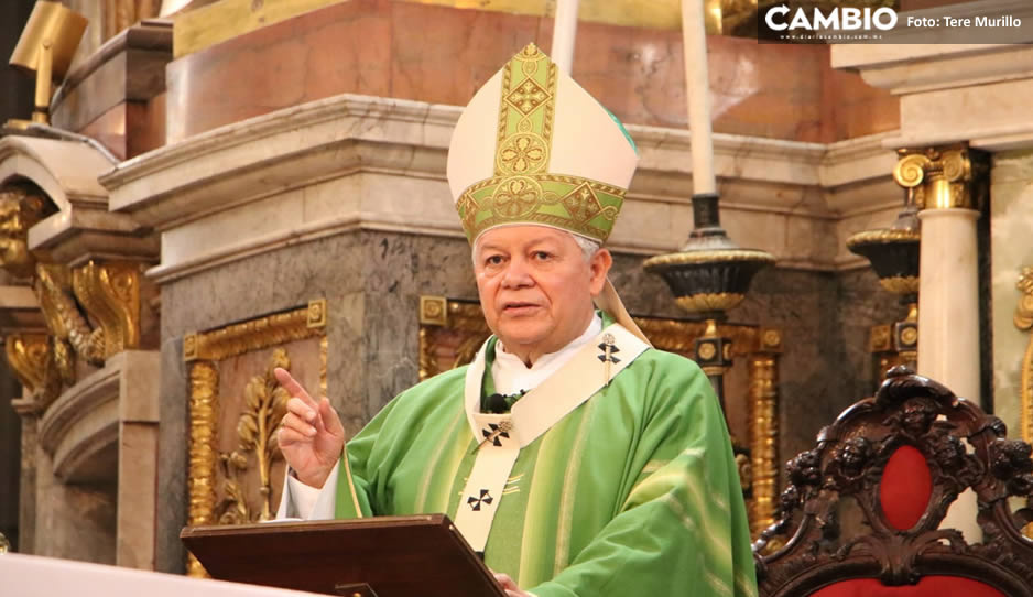 Arzobispo de Puebla ofrece misa por Santi, pequeño que murió tras caerle un árbol en el Centro