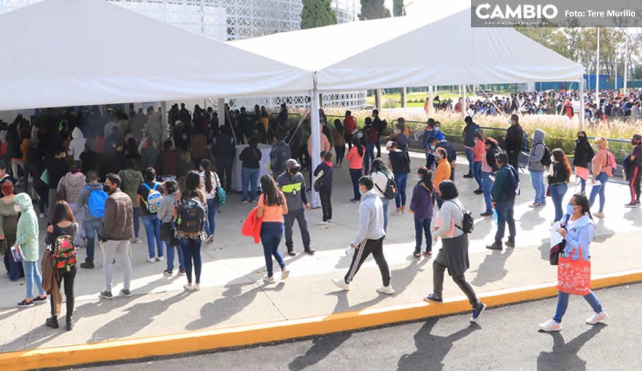 Puebla llegará al 80% de inmunizados cuando concluya  la vacunación de la chaviza