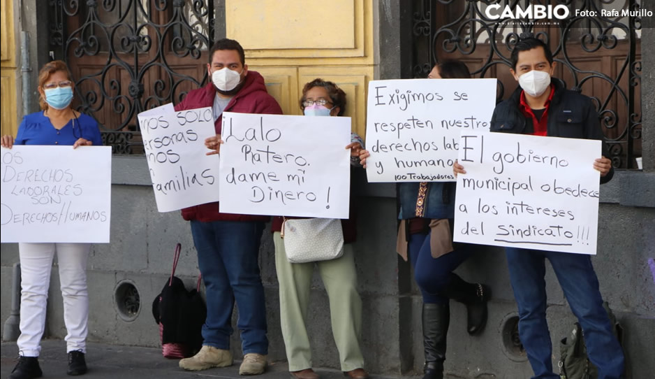 Opositores de Lalo se manifiestan en el Congreso; exigen reactivar las bases que heredó Claudia (VIDEO)