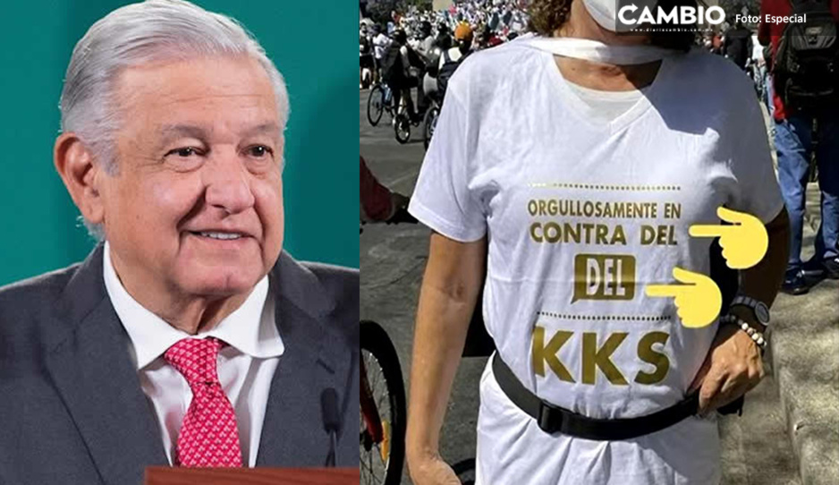 AMLO lamenta ser llamado “el kks” durante marcha: “es grosero y majadero”