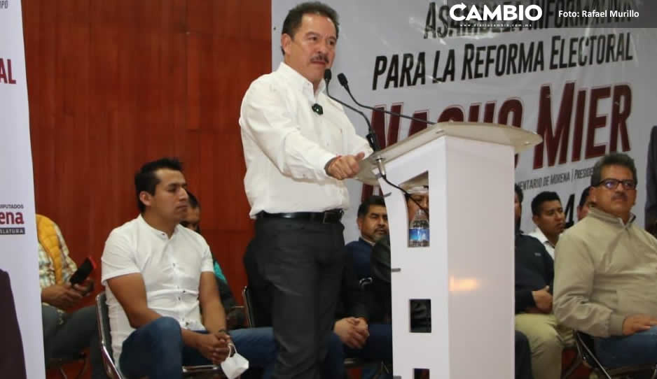 Nos van atacar por promover la Reforma Electoral, pero no me voy a doblar: Nacho Mier (VIDEO)