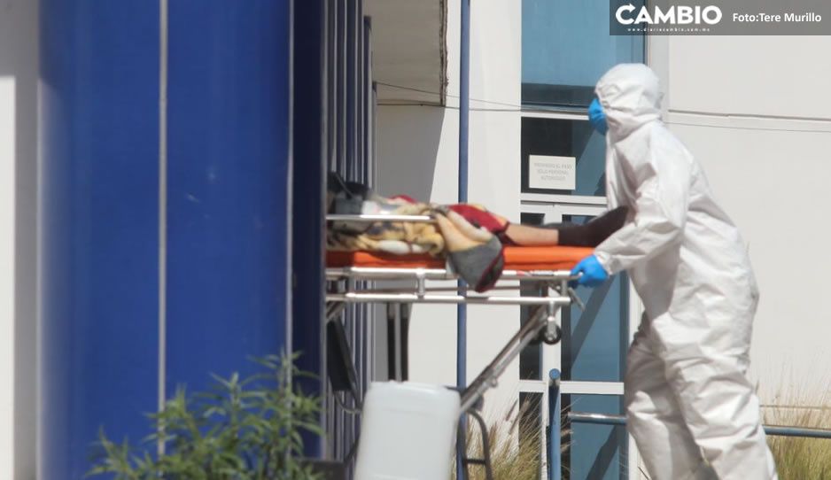 Puebla registra 60 contagios por COVID, 6 muertos y 501 hospitalizados en 24 horas