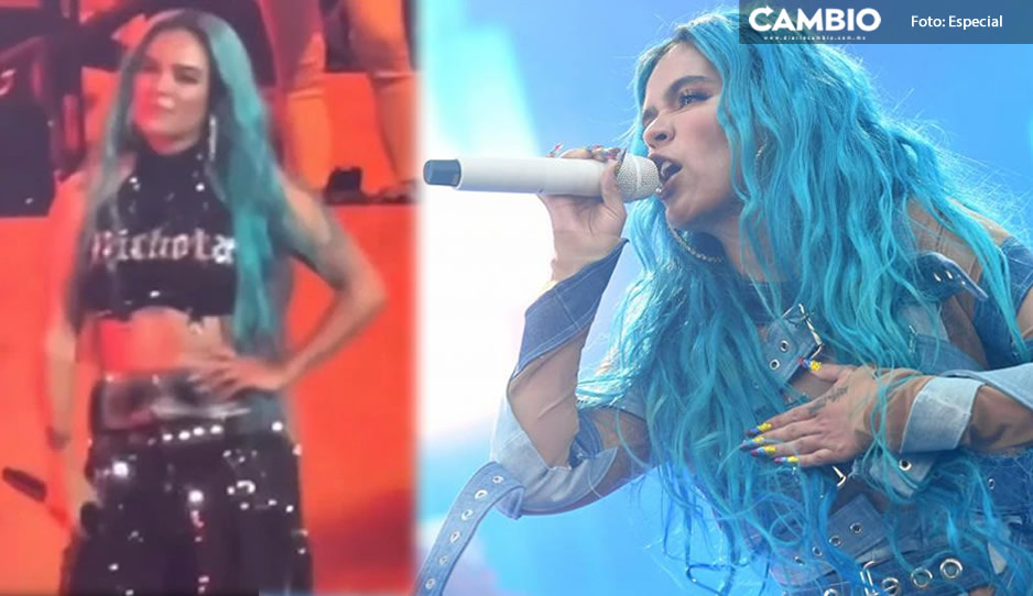 Karol G sigue los pasos de Belinda; explota vs sus fans por estar sentados  en su