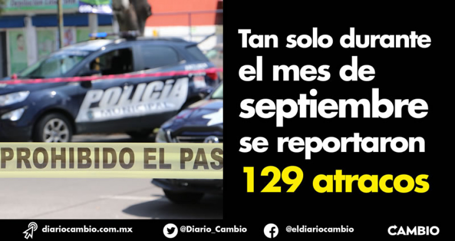 Robo a transportistas aumenta mes a mes en Puebla: 809 atracos en el año
