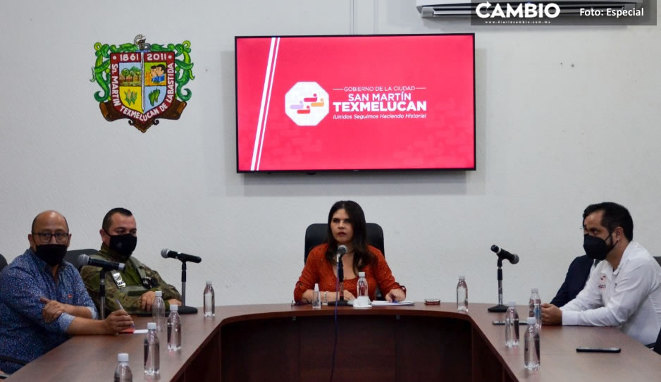 Norma Layón rinde informe de labores del Ayuntamiento de Texmelucan en la última semana