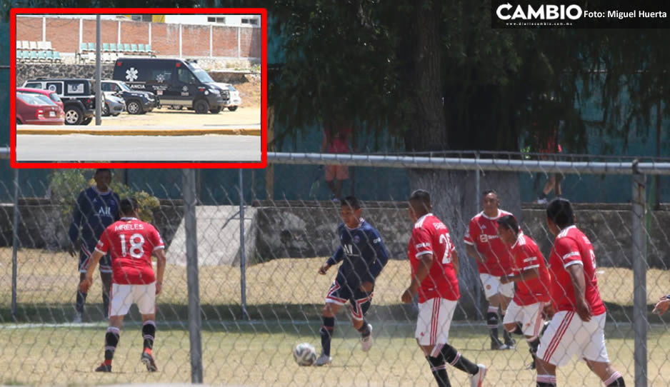 VIDEO EN VIVO: Mientras Puebla se hunde en inseguridad; policías de Lalo juegan futbol en horario laboral