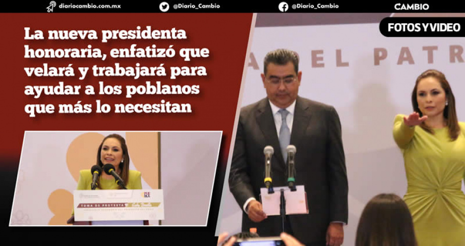 Gaby Bonilla toma protesta como nueva presidenta del Sistema Estatal DIF