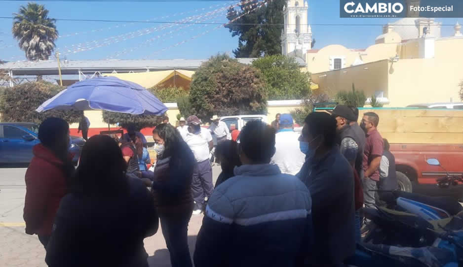 En Tlalancaleca ignoran plebiscito y organizan asamblea para elegir a candidato no registrado