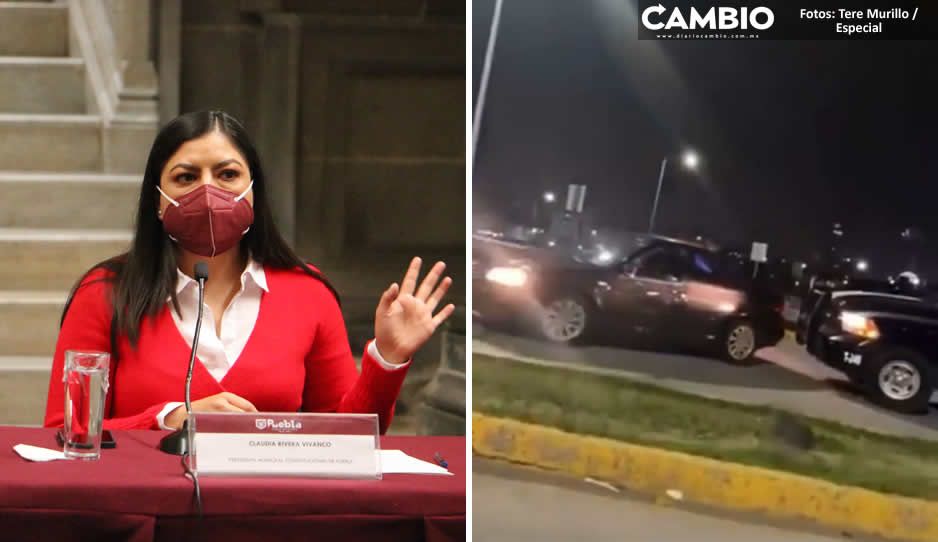 Claudia Rivera enmudece para proteger a su prima que intentó fugarse del alcoholímetro (FOTOS Y VIDEOS)