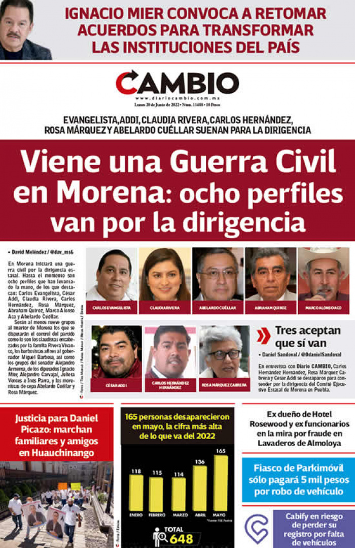 Viene una Guerra Civil en Morena: ocho perfiles van por la dirigencia