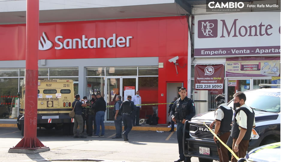 Tras asalto millonario a camioneta de valores en la 11 Sur, ladrones siguen prófugos (VIDEO)