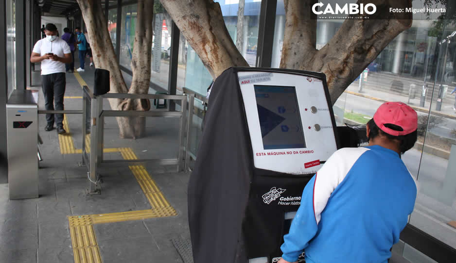 Otra vez RUTA no tiene tarjetas de recarga para venta en los paraderos