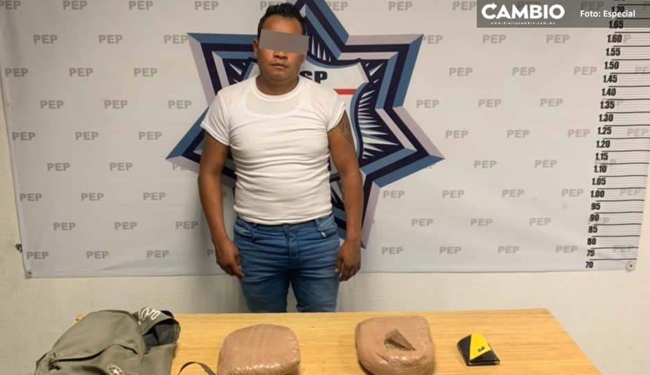 Cae el líder y extorsionador El Güero en el centro de Puebla
